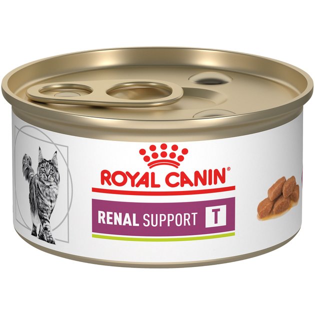 ROYAL CANIN VETERINARY DIET Renal Support T Canned Cat Food, 3oz, case