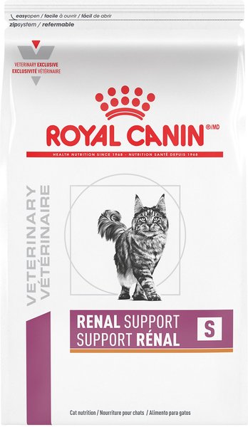 Royal Canin Veterinary Diet Adult Renal Support S Dry Cat Food, 6.6-lb bag slide 1 of 9