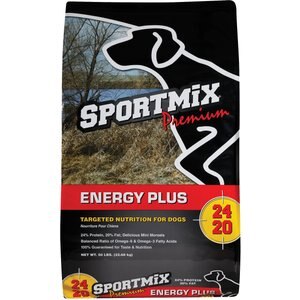 SPORTMiX Premium Energy Plus Adult Dry Dog Food, 50-lb bag