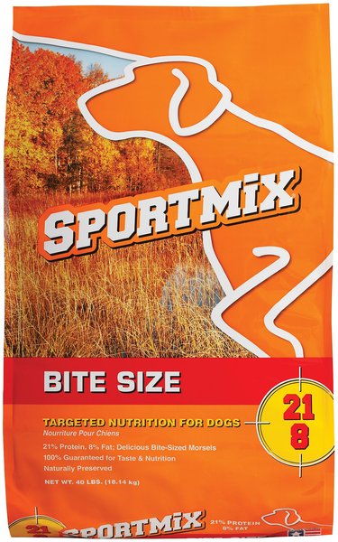 SPORTMiX Bite Size Adult Dry Dog Food, 40-lb bag slide 1 of 3