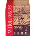 Wholesomes Chicken Meal & Rice Formula Adult Dry Dog Food, 40-lb bag