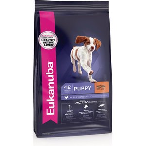 Eukanuba Puppy Medium Breed Dry Dog Food, 33-lb bag