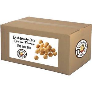 Exclusively Dog Best Buddy Bits Cheese Flavor Dog Treats, 15-lb box