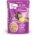 Weruva Dogs in the Kitchen Love Me Tender with Chicken Breast Au Jus Grain-Free Dog Food Pouches, 2.8-oz, case of 12