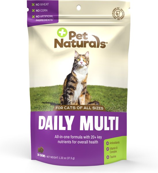 Pet Naturals Daily Multi Cat Chews, 30 count slide 1 of 5