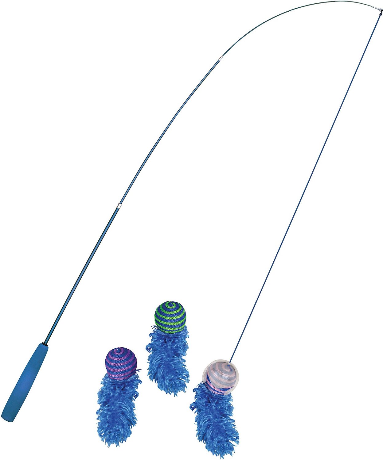 fishing pole cat toy