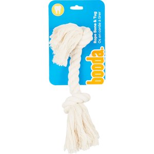 Booda 2 Knot Rope Bones for Dogs, Large
