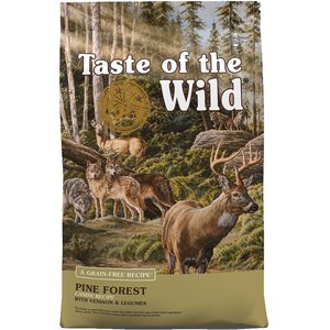 Taste of the Wild Pine Forest Grain-Free Dry Dog Food, 14-lb bag