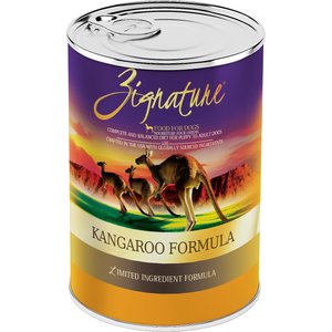 Zignature Kangaroo Limited Ingredient Formula Grain-Free Canned Dog Food, 13-oz, case of 12