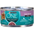 Purina ONE True Instinct Tuna Recipe in Sauce Canned Cat Food, 3-oz, case of 24