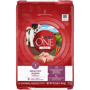 2. Purina ONE Natural, High Protein Dry Puppy Food