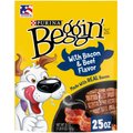 Purina Beggin' Strips Real Meat Bacon & Beef Flavors Dog Treats, 25-oz bag