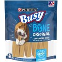 Busy Bone with Real Meat Small/Medium Dog Treats, 6 count