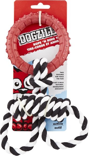 Dogzilla Rope 'N Ring Tug Dog Toy slide 1 of 6