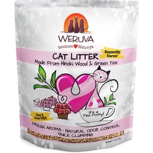 Weruva Classic Fresh Scented Clumping Wood Cat Litter, 11.7-lb bag