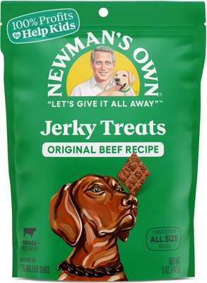 Newman's Own Beef Jerky Original Recipe Dog Treats, slide 1 of 1