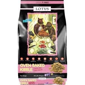 Lotus Oven-Baked Grain-Free Turkey Recipe Dry Dog Food, 10-lb bag