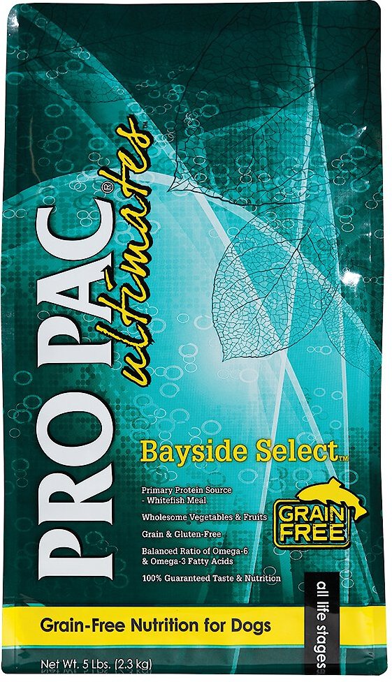 Pro Pac Ultimates Bayside Select Fish Potato Grain Free Dry Dog Food 5 Lb Bag Chewy Com