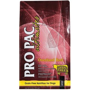 Pro Pac Ultimates Overland Grain-Free Red Beef & Potato Dry Dog Food, 5-lb bag