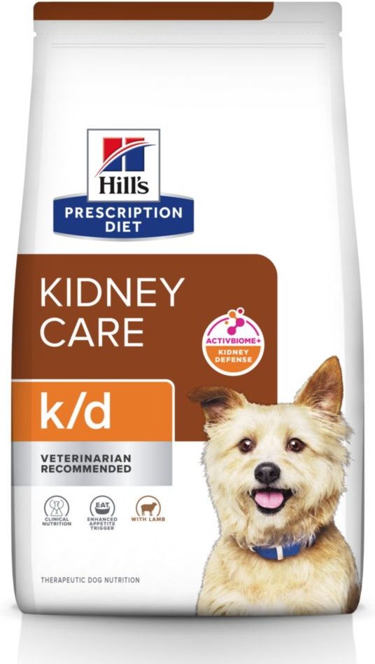 Hill's Prescription Diet k/d Kidney Care with Lamb Dry Dog ...