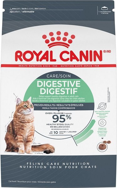 Royal Canin Feline Digestive Care Dry Cat Food, 6-lb bag slide 1 of 6
