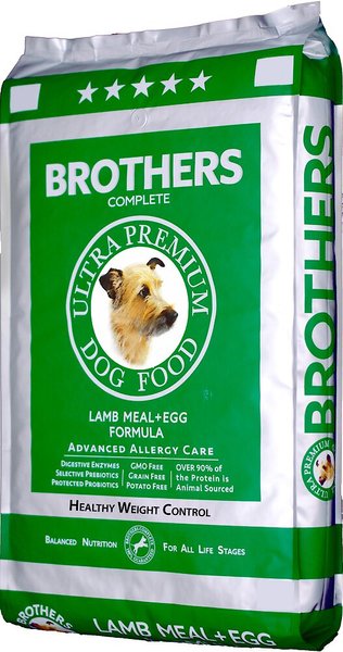 Brothers Complete Lamb Meal & Egg Formula Advanced Allergy Care Grain-Free Dry Dog Food, 25-lb bag slide 1 of 6