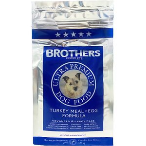 Brothers Complete Turkey Meal & Egg Formula Advanced Allergy Care Grain-Free Dry Dog Food, 5-lb bag