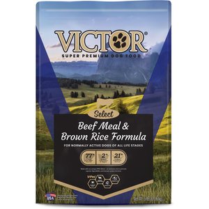 VICTOR Select Beef Meal & Brown Rice Dry Dog Food, 5-lb bag