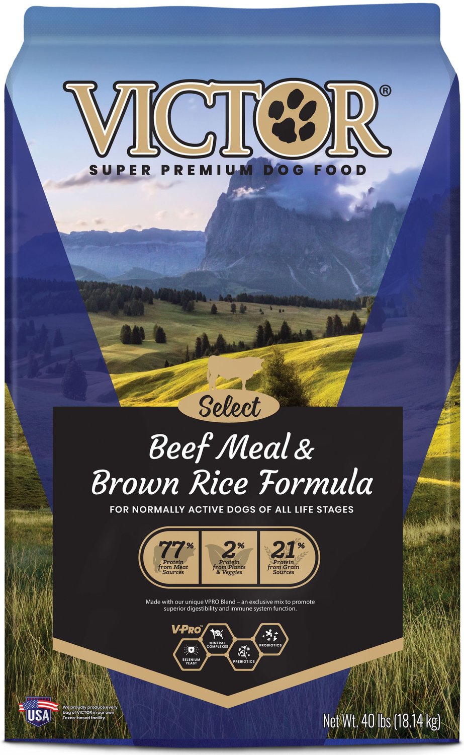 IVictor Dog Food | Beef Meal & Brown Rice Formula | Dogfood.guru