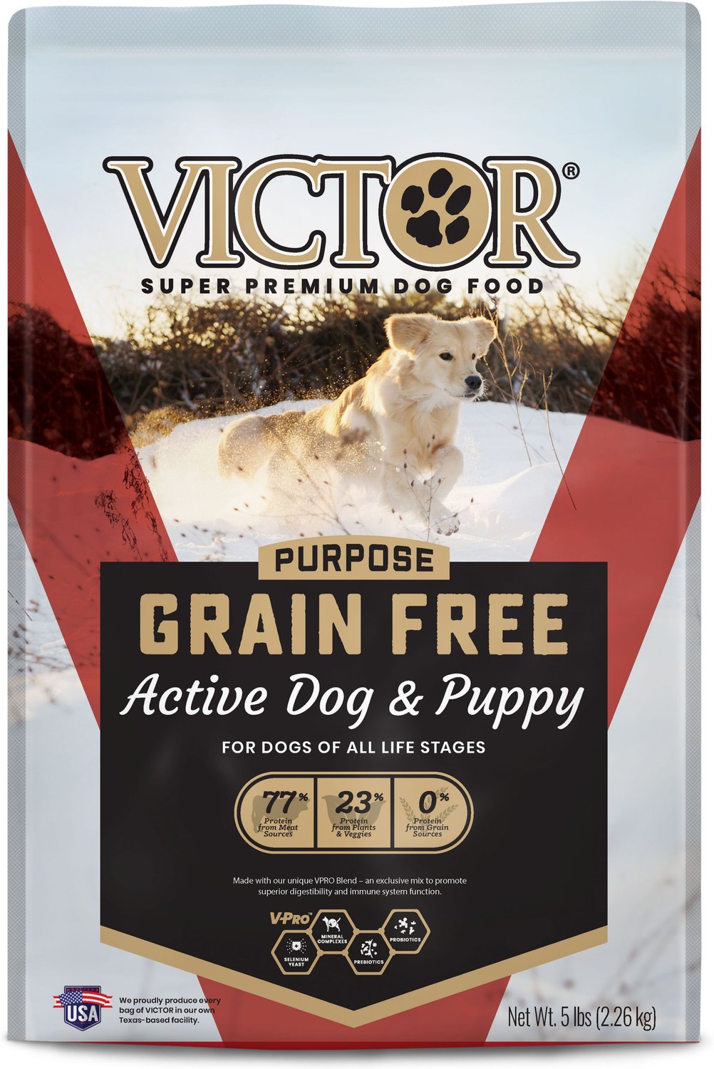 VICTOR Active Dog \u0026 Puppy Formula Grain 