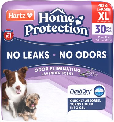 Hartz Home Protection Odor Eliminating XL Dog Pee Pads, 30 x 21-in, Lavender Scented, slide 1 of 1