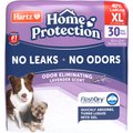 Hartz Home Protection Odor Eliminating XL Dog Pee Pads, 30 x 21-in, 30 count, Lavender Scented