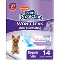 Hartz Home Protection Odor Eliminating Dog Pee Pads, 21 x 21-in, 14 count, Lavender Scented