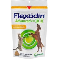 Vetoquinol Flexadin Advanced with UCII Soft Chews Joint Supplement for Dogs & Cats, 60-count