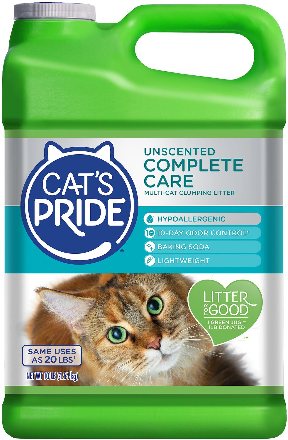 Cat's Pride Complete Care Unscented MultiCat Clumping Litter, 10lb