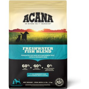ACANA Freshwater Fish Recipe Grain-Free Dry Dog Food, 4.5-lb bag