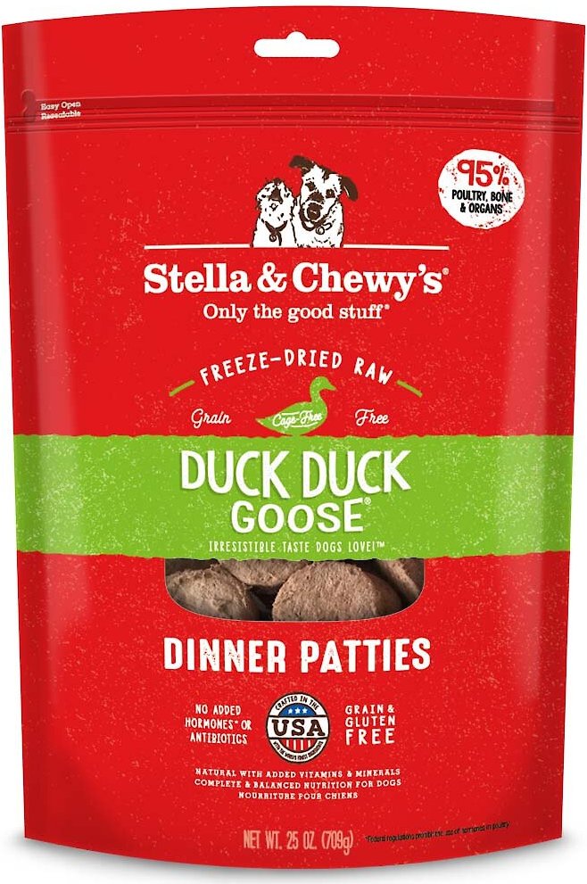Stella & Chewy's Duck Duck Goose Dinner Patties 