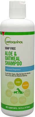 Vetoquinol Itchy Dry Skin Aloe & Oatmeal Soap-Free Dog & Cat Shampoo, slide 1 of 1
