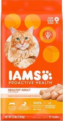 1. IAMS Proactive Health Healthy Adult Cat Food