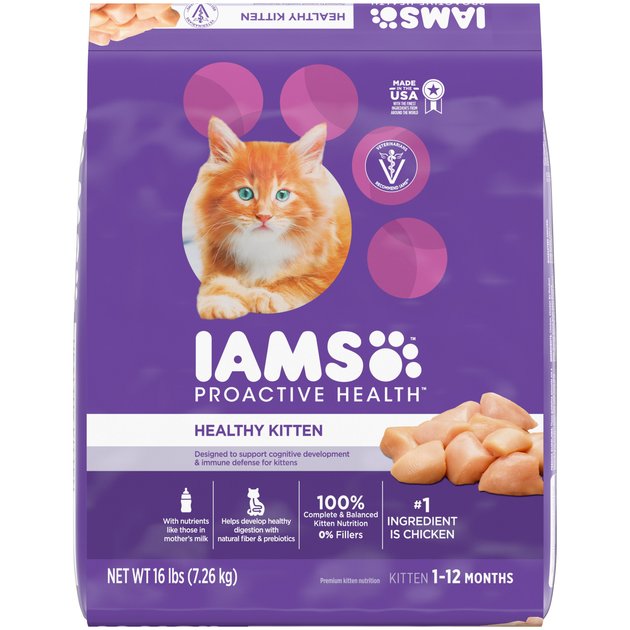 5. Iams ProActive Health Kitten Dry Cat Food