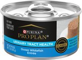 Purina Pro Plan Focus Adult Classic Urinary Tract Health Formula Ocean Whitefish Entree Canned Cat Food, 3-oz,...
