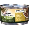Purina Pro Plan Classic Adult True Nature Natural Turkey & Chicken Entree Grain-Free Canned Cat Food, 3-oz, case of 24