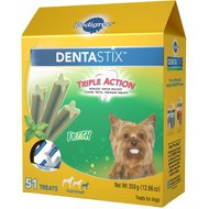 Pedigree Dentastix Fresh Mint Flavored Mini Dental Dog Treats