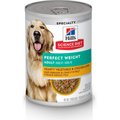 Hill's Science Diet Adult Perfect Weight Hearty Vegetable & Chicken Stew Canned Dog Food