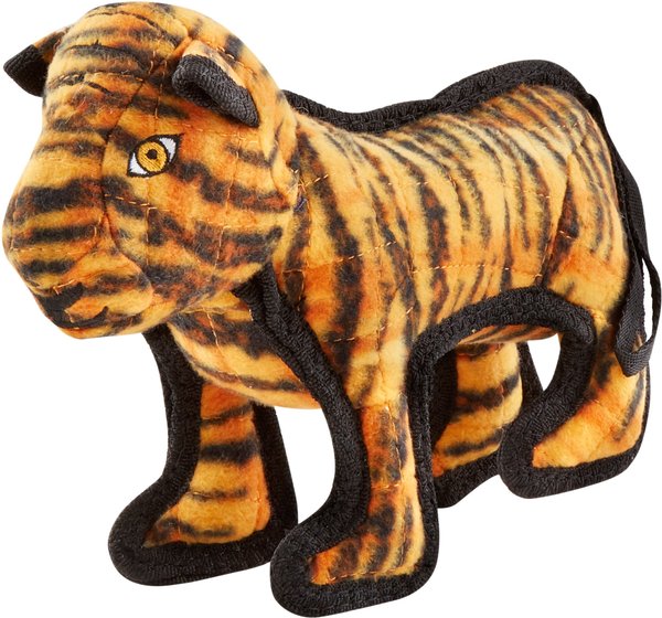 Tuffy's Zoo Tiger Plush Dog Toy, Jr slide 1 of 6