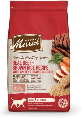 3. Merrick Classic Healthy Grains
