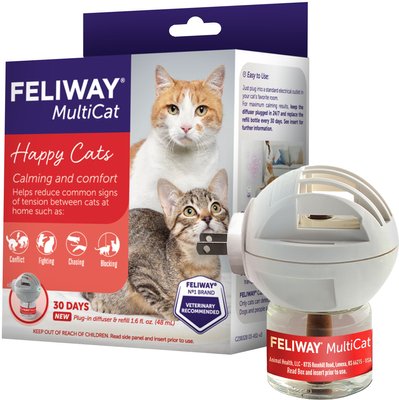 Feliway MultiCat 30 Day Starter Kit Calming Diffuser for Cats, slide 1 of 1