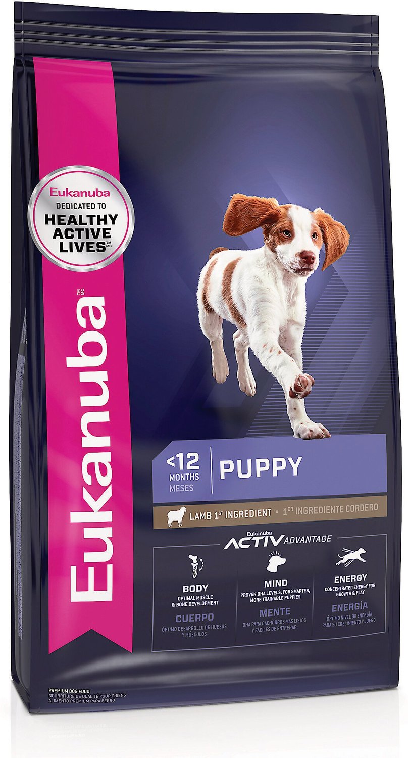 EUKANUBA Puppy Lamb 1st Ingredient Dry Food, 30-lb bag - Chewy.com