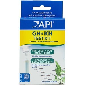 API GH & KH General & Carbonate Hardness Freshwater Aquarium Test Kit