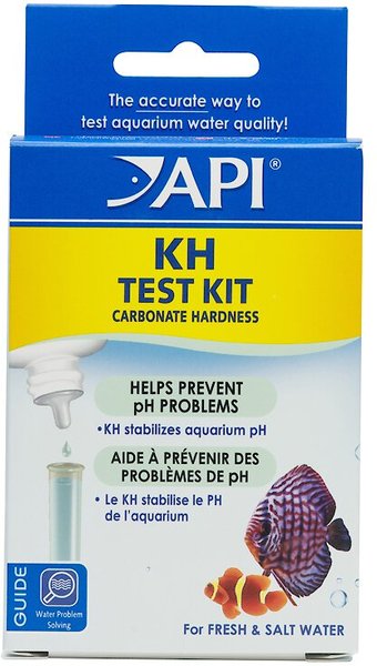 API KH Carbonate Hardness Fresh & Salt Water Aquarium Test Kit slide 1 of 8